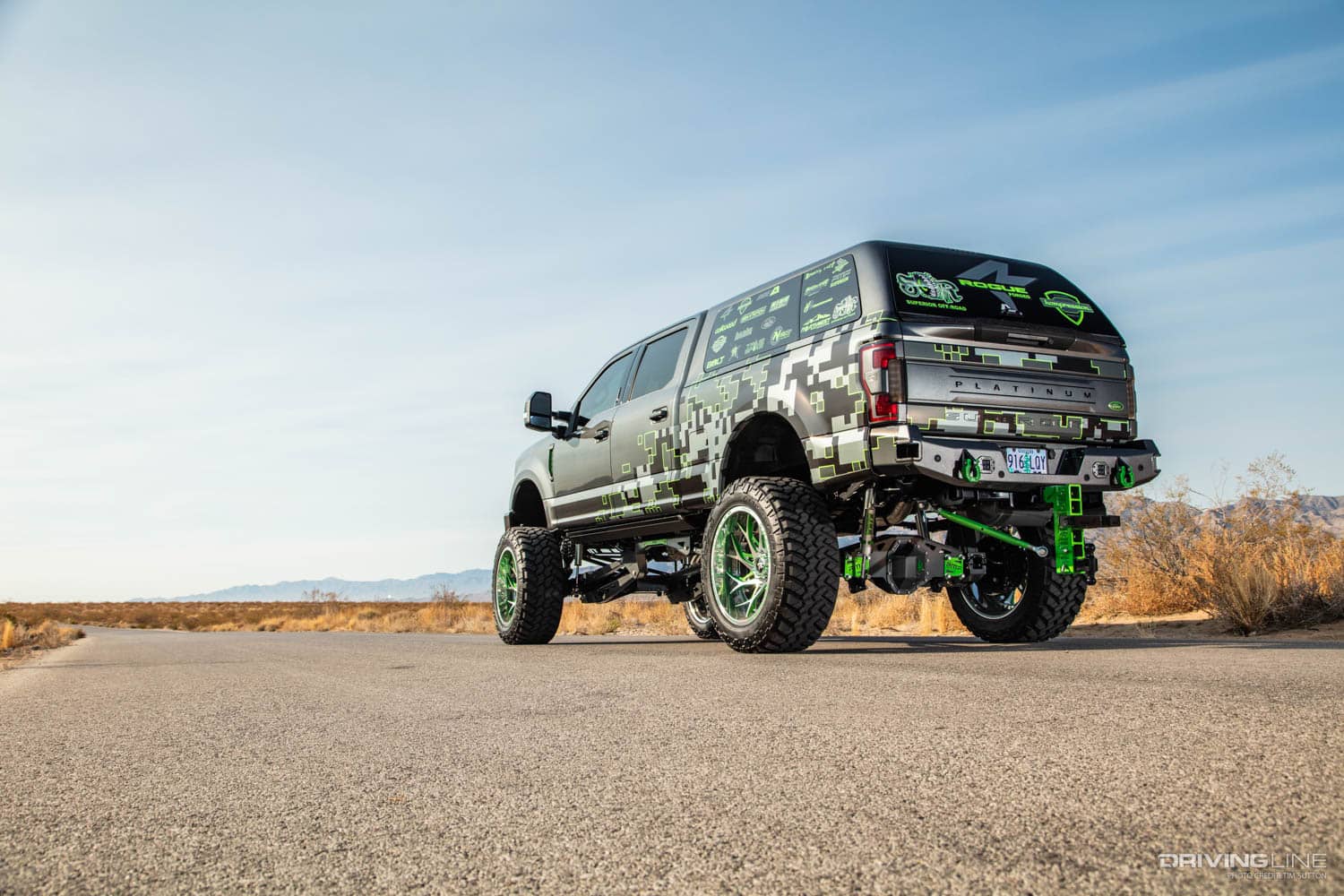 2019 Ford F350 Super Duty on Nitto Trail Grappler Tires rear
